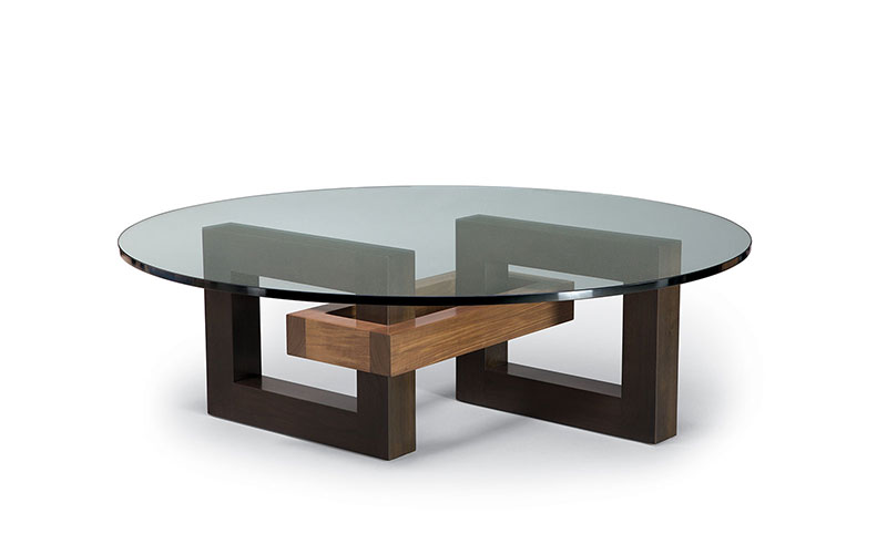 link round coffee table